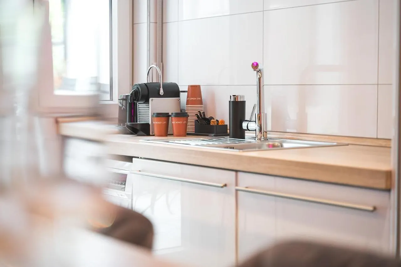 Apartmán Das Crazy Monkey Loft Mit 100Qm & Summerlounge Štutgart 0*,